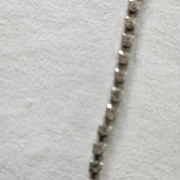 Vintage 1950s Rhinestone Necklace - Picture 5 of 5